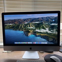 Apple iMac 27 Inch 1 TB 5K Retina Display 2017 Like New 