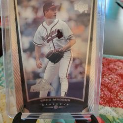 Greg Maddux Atlanta Braves Baseball Cards 