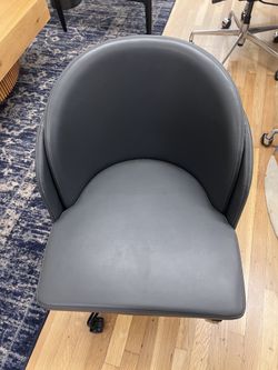 Gray Armless Chair