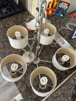 5 Light chandelier