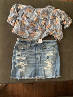 Shirt & skirt