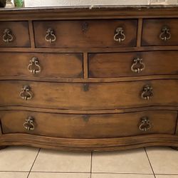 Century Furniture Dresser With Marble Top 