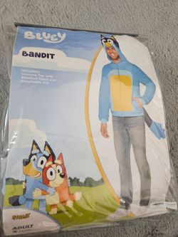 Bluey Bandit Adult Small Costume