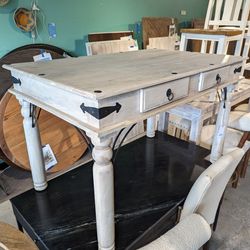 Industrial Wooden Desk