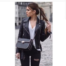 Brand new Vegan Leather Jacket