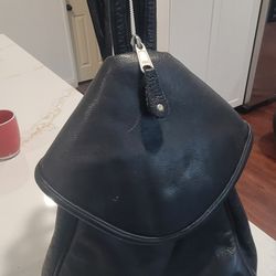 Leather Backpack 