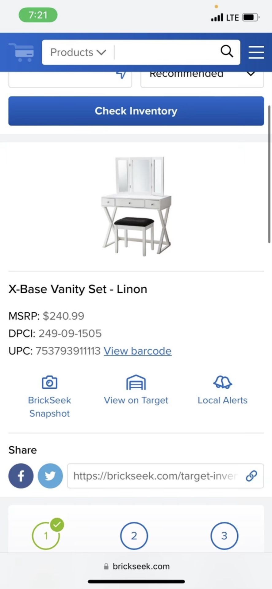 White Vanity