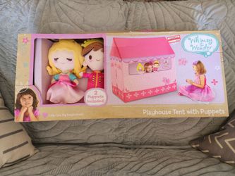Kids Playhouse Tent For Puppets Fun Playing
