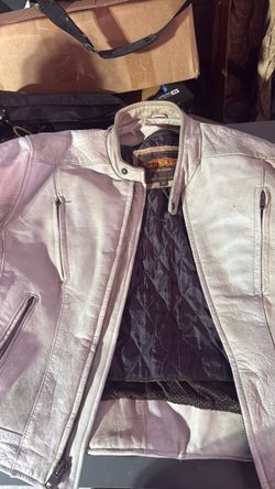 Goat leather jacket