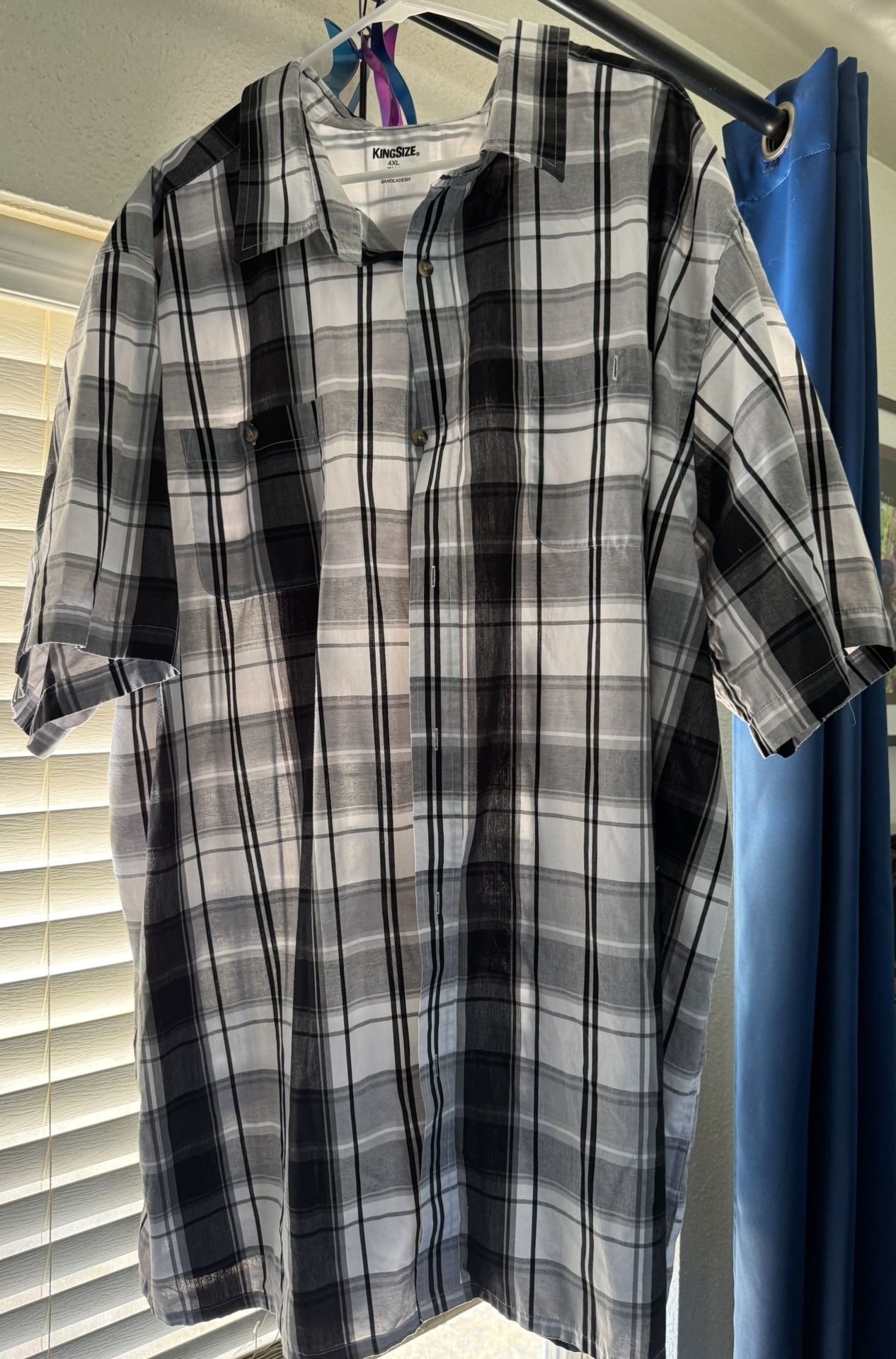 Men’s Big & Tall Button Up Shirt