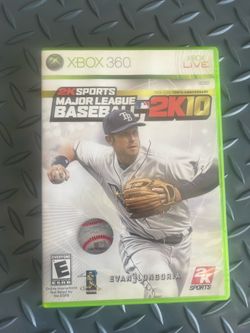 2k10 2k sports Major League Baseball Xbox 360