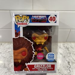 Funko Pop! Masters Of The Universe #40 Grizzlor Flocked Funko Shop Exclusive
