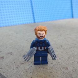 Lego Marvel Avengers Infinity War Captain America Steve Rogers Minifigure