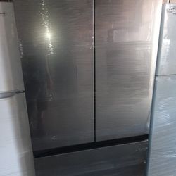 New Samsung Stainless Steel 3 Door Refrigerator 