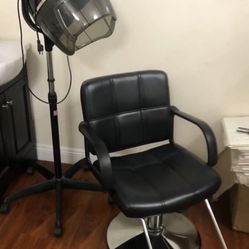 Hairstyling Chair And Hair Blower