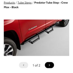 Toyota Tundra 2nd Generation Oem Predator Steps ..crewmax Cab