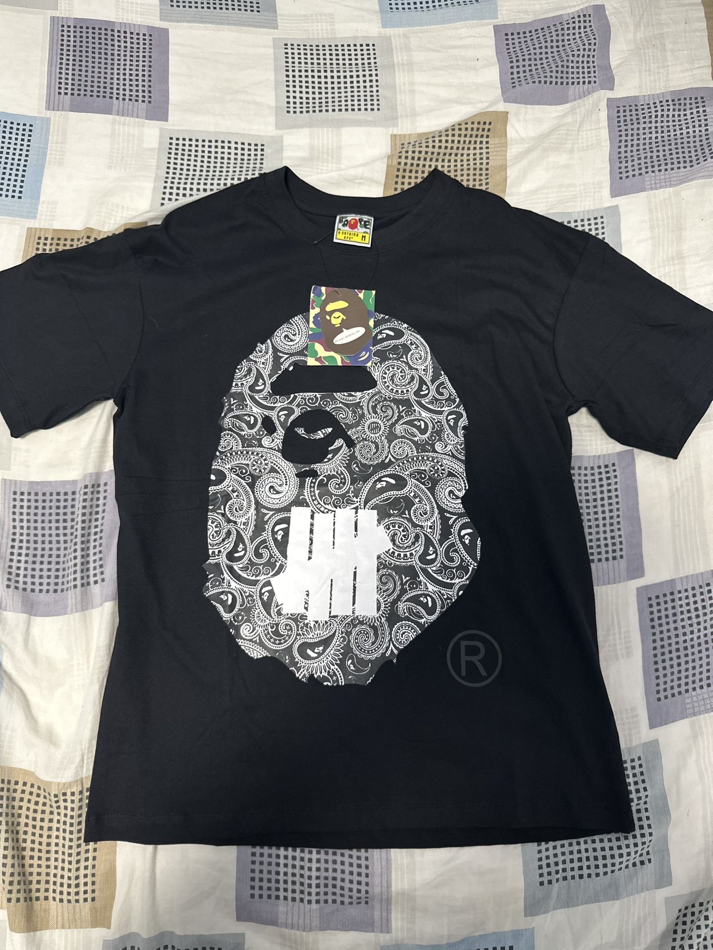 a bathing ape bape t shirt size m