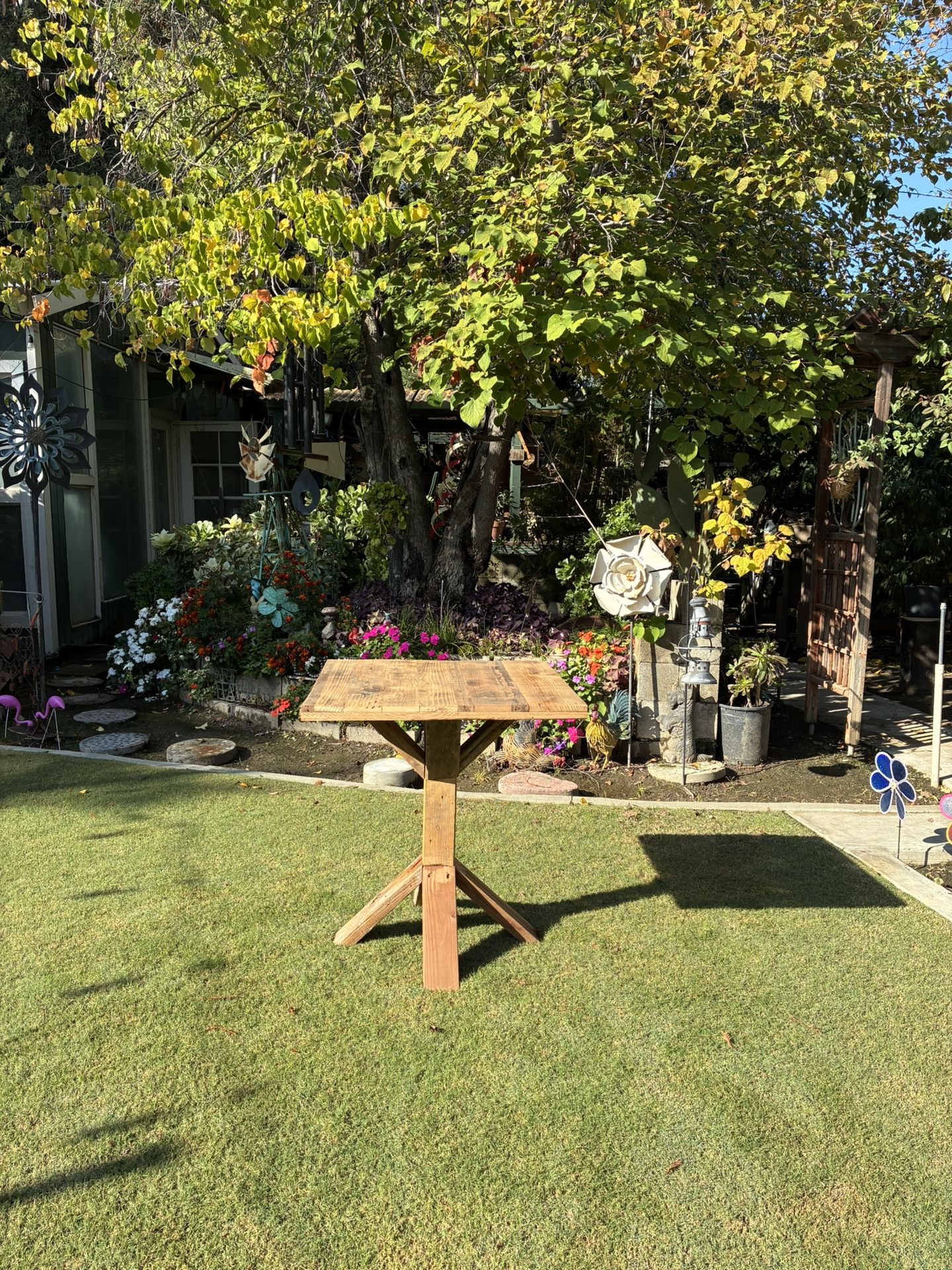 🧡🟫Square End Table🤎🍂