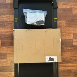 Deer run Treadmill With Foldable Treadmill Pad