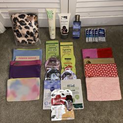 Ipsy Bags, Face Masks, Hair Towel & Misc. Beauty Products 