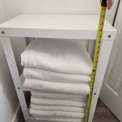 White Rolling Shelf