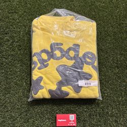 Sp5der Hoodie Gold Beluga