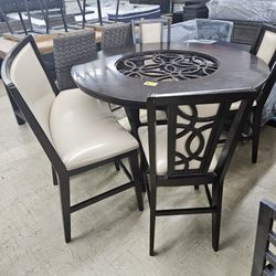 Counter Height Dining Table Set 