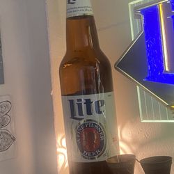 Vintage Miller Lite Bar Lights