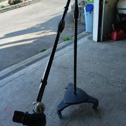 Ultimate Support MC-125 Pro Microphone Boom Heavy Weighted Mic Stand On Wheels 