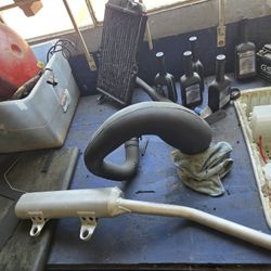 1987 Lt 250 Pipe And Muffler 