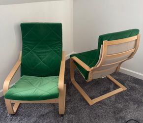 Two ikea chairs very good!