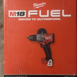 New Milwuakee Fuel 1/2 Hammer Drill!