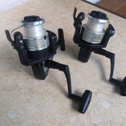 2 Shimano Fishing Reel Tx 4000 Quickfire II Dyna-balance Spinning  Reel
