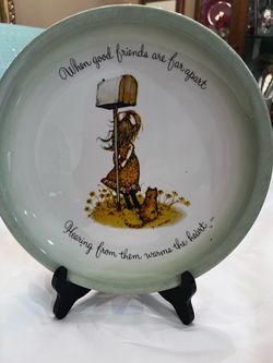 Holly Hobby vintage collector plate