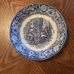 Liberty Blue Betsy Ross Historic Colonial Scenes