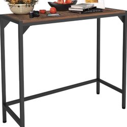 33" Narrow Console Table, Sofa Table (N51)