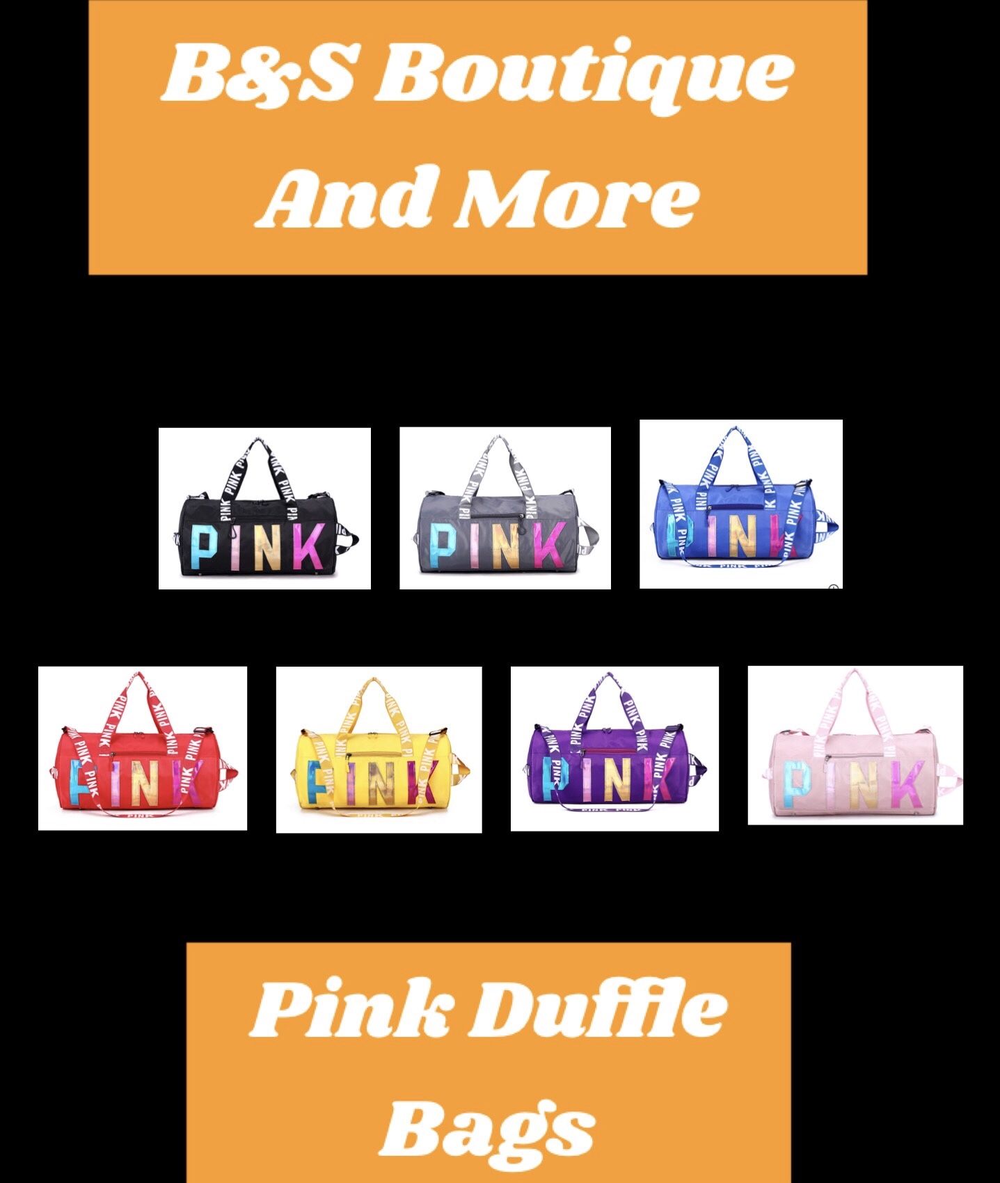 PINK Duffel Bag