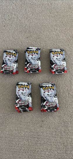 44 packs of white flare booster packs