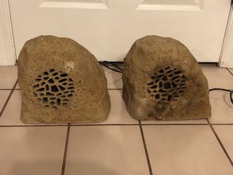 Pair of Punk Rock Outdoor speakers by Rockustics