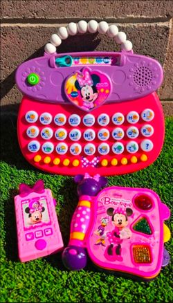 Minnie Mouse Learning Toys Pink/Purple Colors