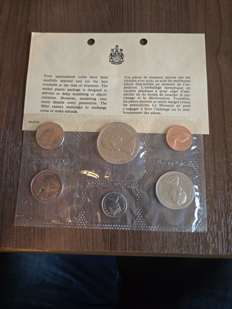 1969 Royal Canadian Mint Proof Set