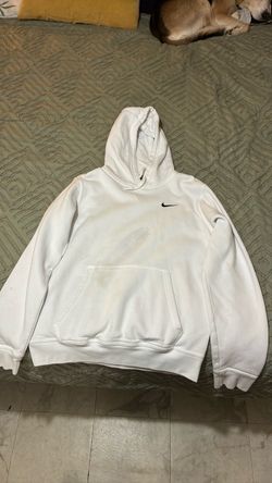 Nike White Pullover Hoodie