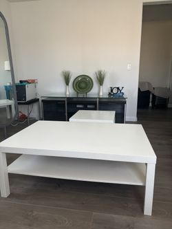 Vinyl White Tables