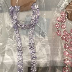 Handcrafted Girls Necklace Set 