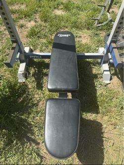 Olympic Bench Press Setup
