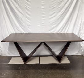 82.5” Solid Wood Dining Table , Walnut *Free Delivery*