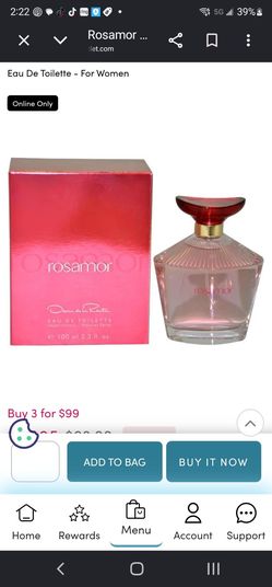 Rosamor oscar de la renta perfume