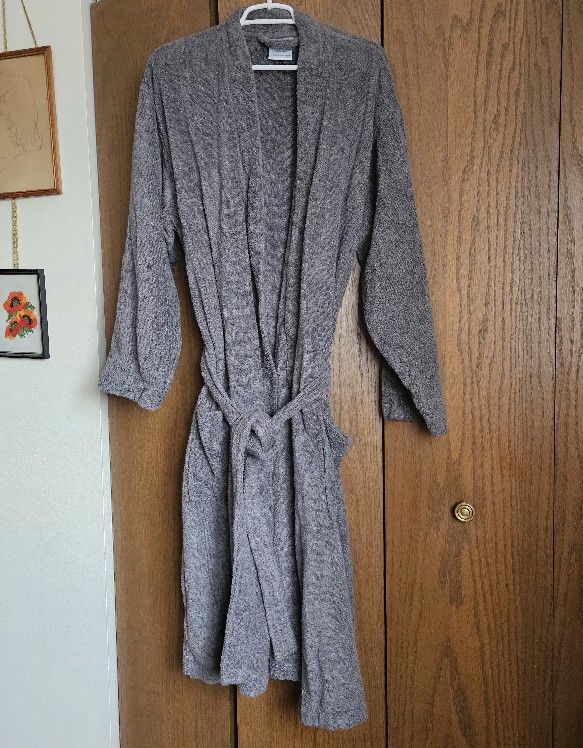 NEW TOWELSELECTIONS MEN'S COTTON TERRY ROBE