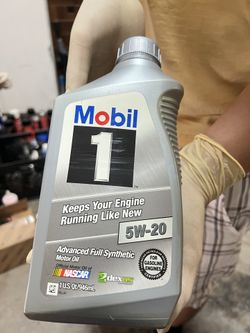 Mobil 1 5W20 Full Synthetic Motor Oil