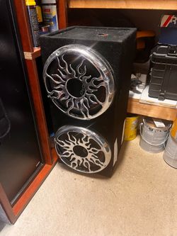 Dual Pioneer Subwoofer Box